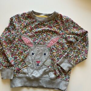 Adorable girls Boden sweatshirt size 7-8